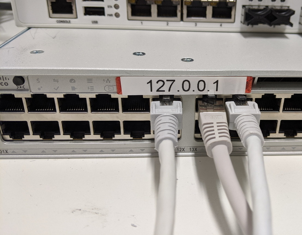 Cisco Catalyst 9300 Label Plate