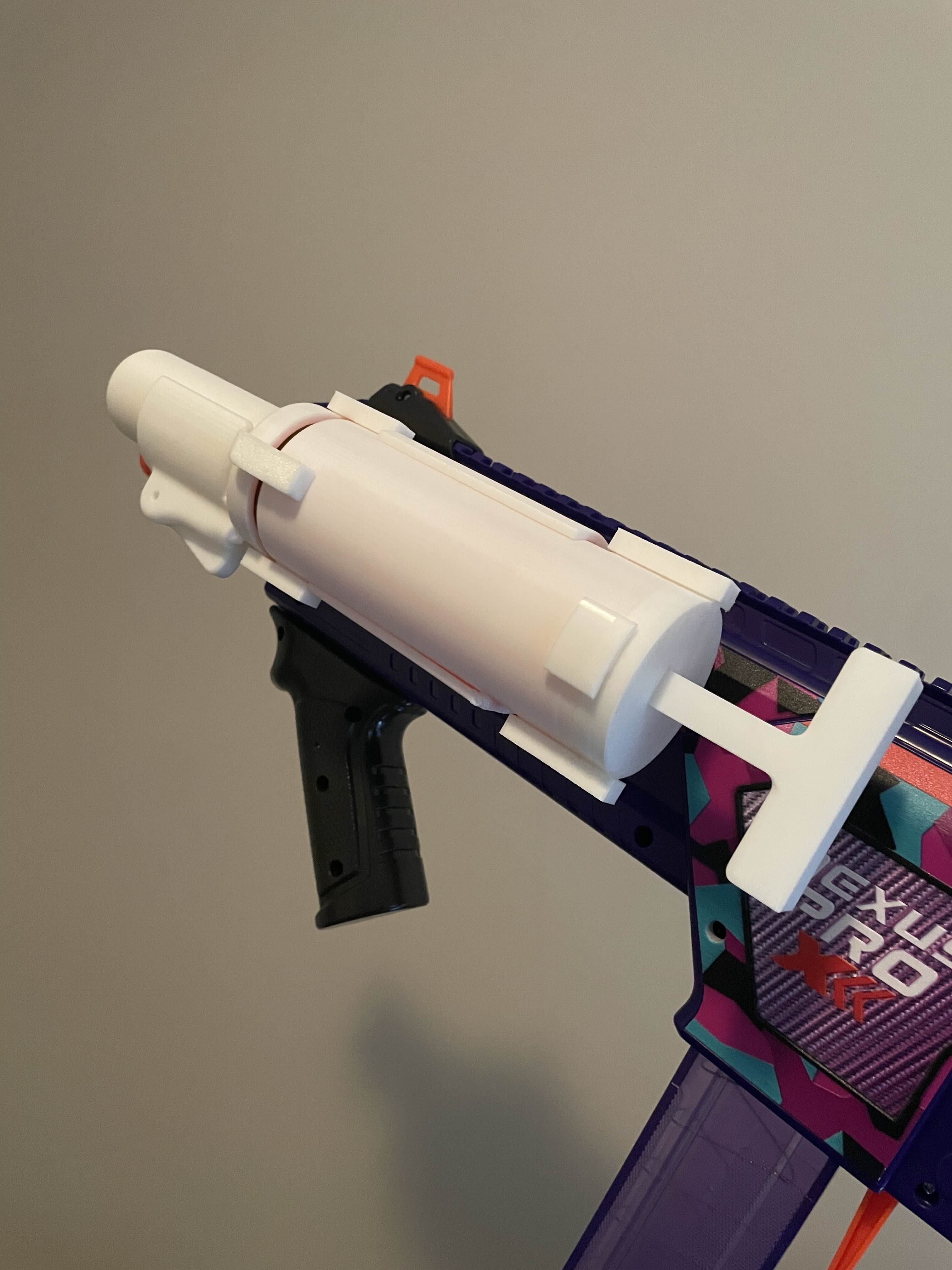 Prototype Picatinny Mounted Silly Shell Blaster