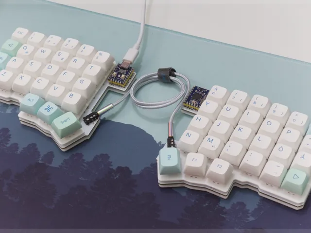 Silakka54 - Split keyboard
