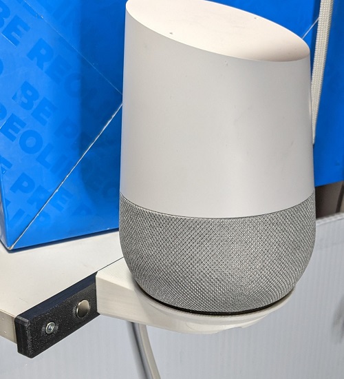 Google Home Shelf Mount Two Screws