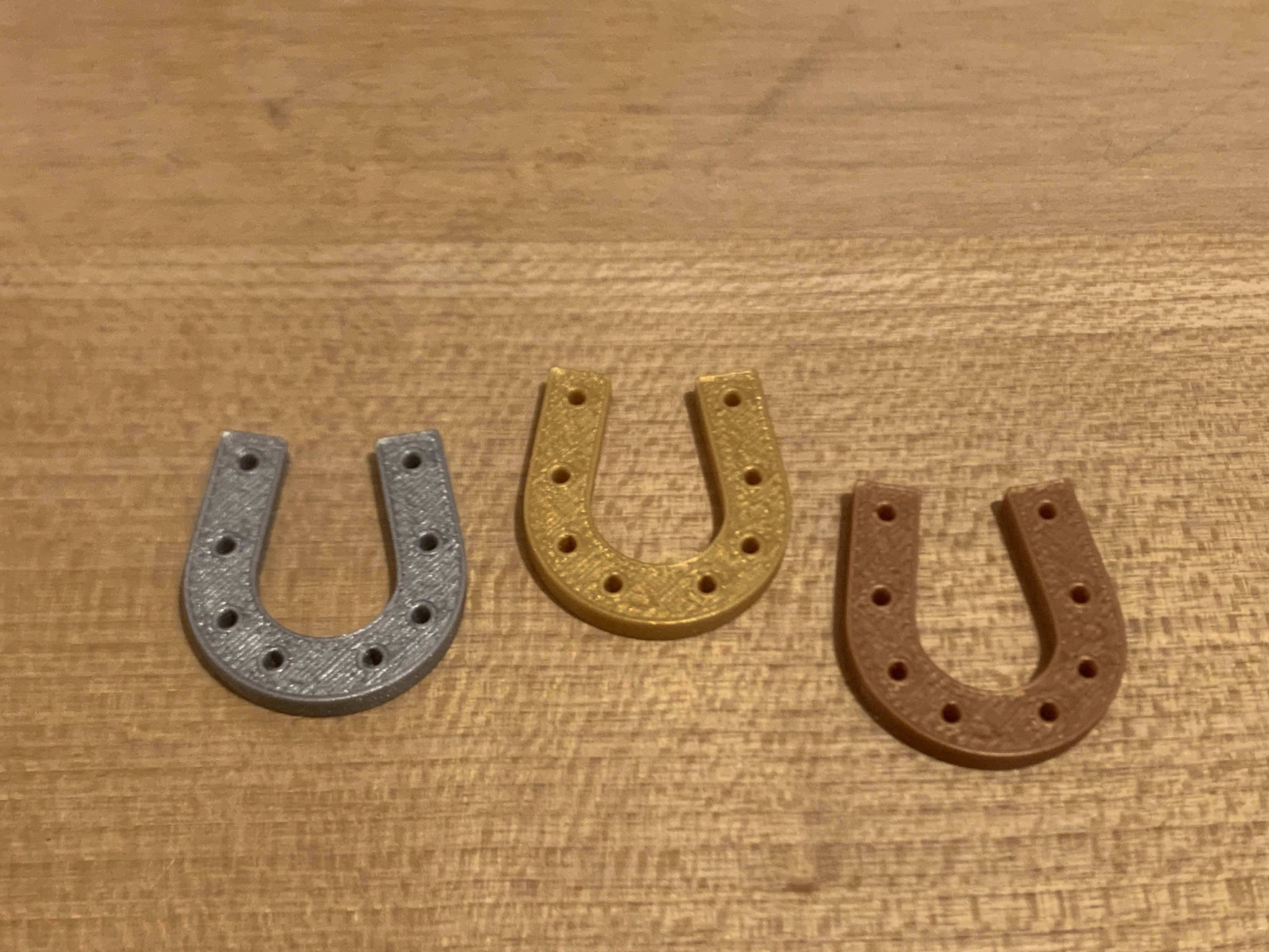 Silvestergücksbringer (Hufeisen)/ Horseshoe lucky charm