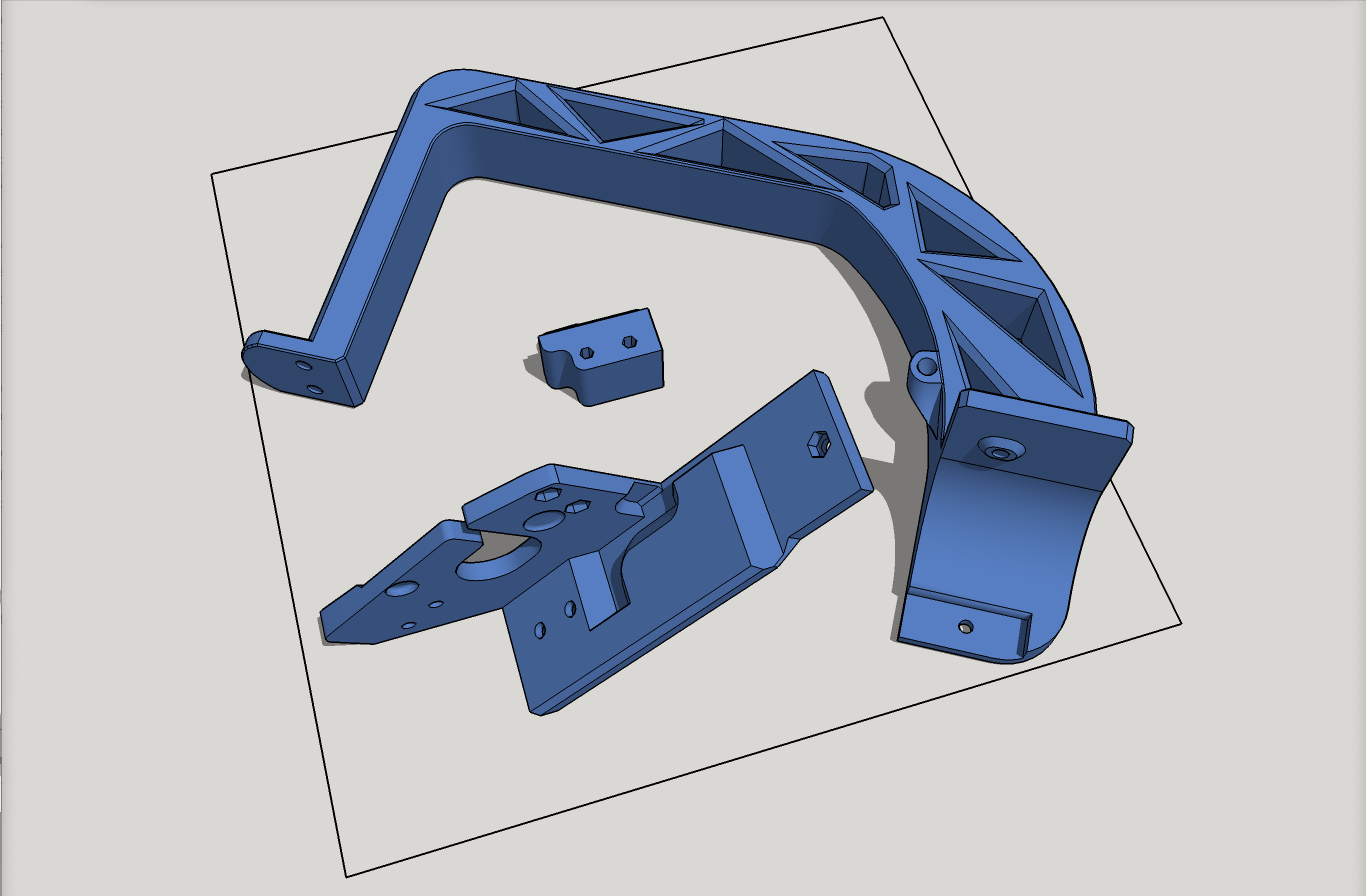 (1 of 4) Flashforge Adventurer 5M (AD5M) IMPROVED, SIDE-MOUNT Spool Holder, Inlet, Runout Sensor Mount! v2.1.1