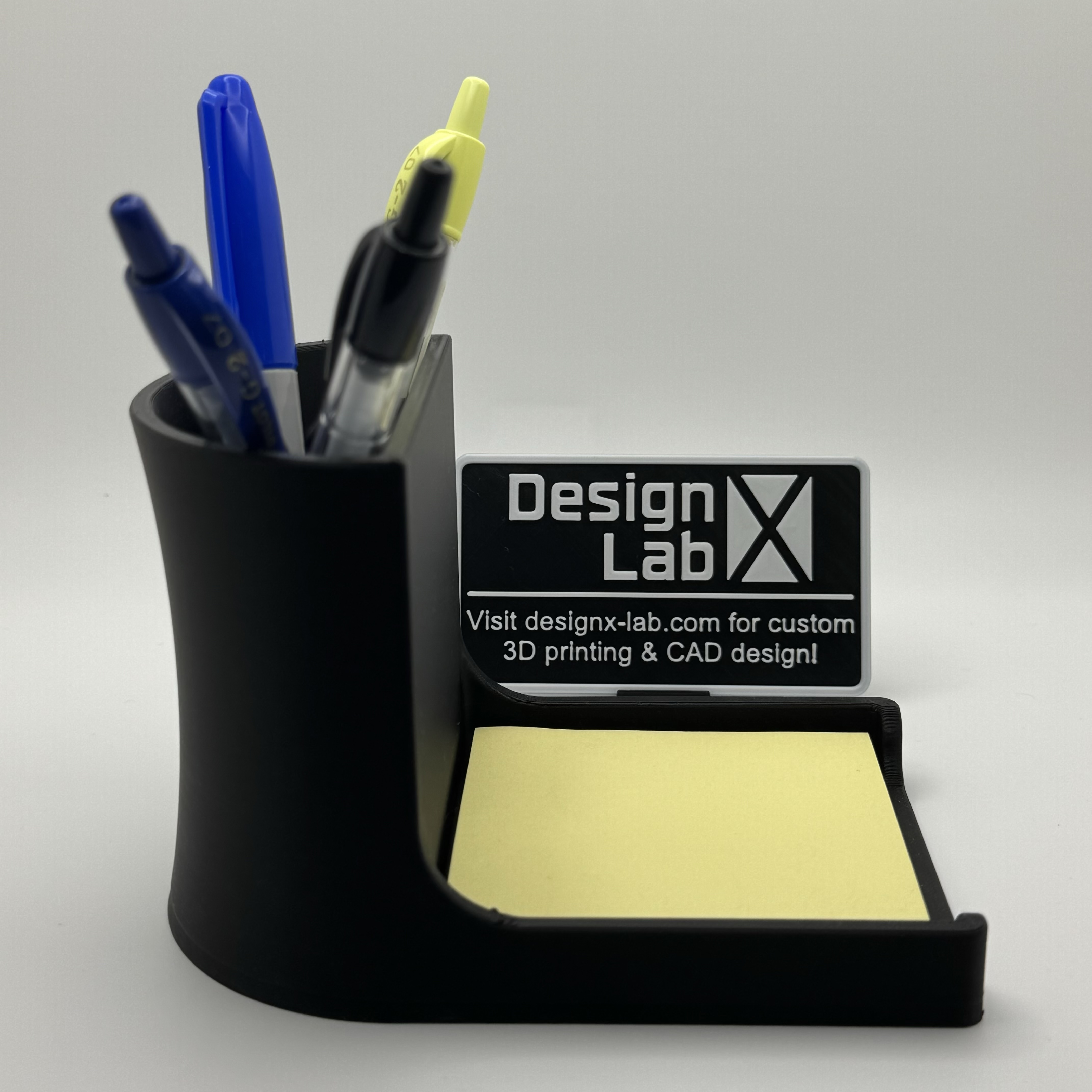 Kalem ve Yapışkan Not Sahibi - Designx -Lab.com (Sadece Plastik Aparattır!!!)