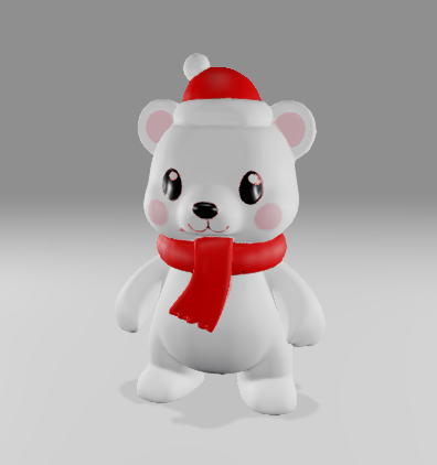 Cute Christmas Polar bears