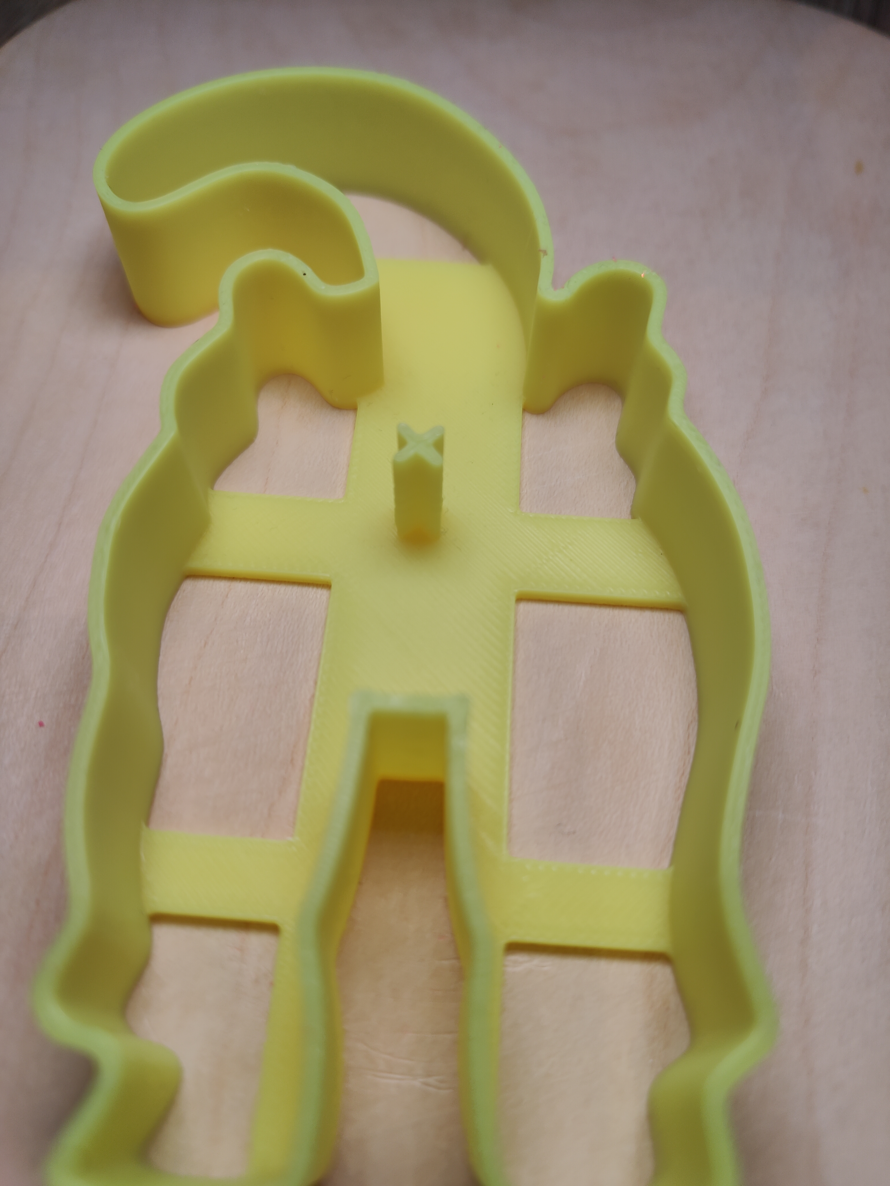Miniatura 2 do modelo 3D Cat Butt Cookie Cutter