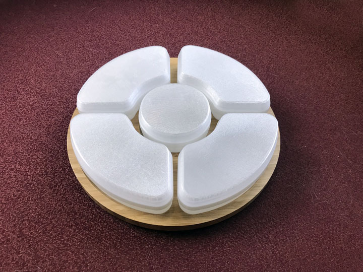 Containers for relish tray by Schaffer.la Download free STL model