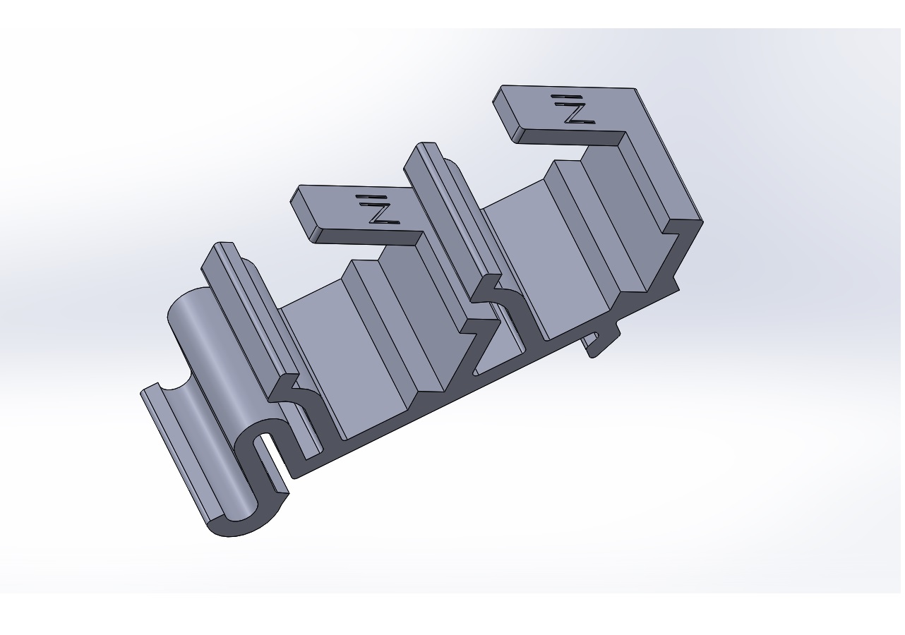 Wago Hutschienenmontage 2x 221-413 DIN rail mounts