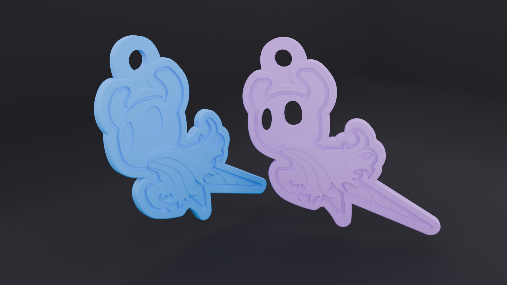 Hollow Knight Keychain