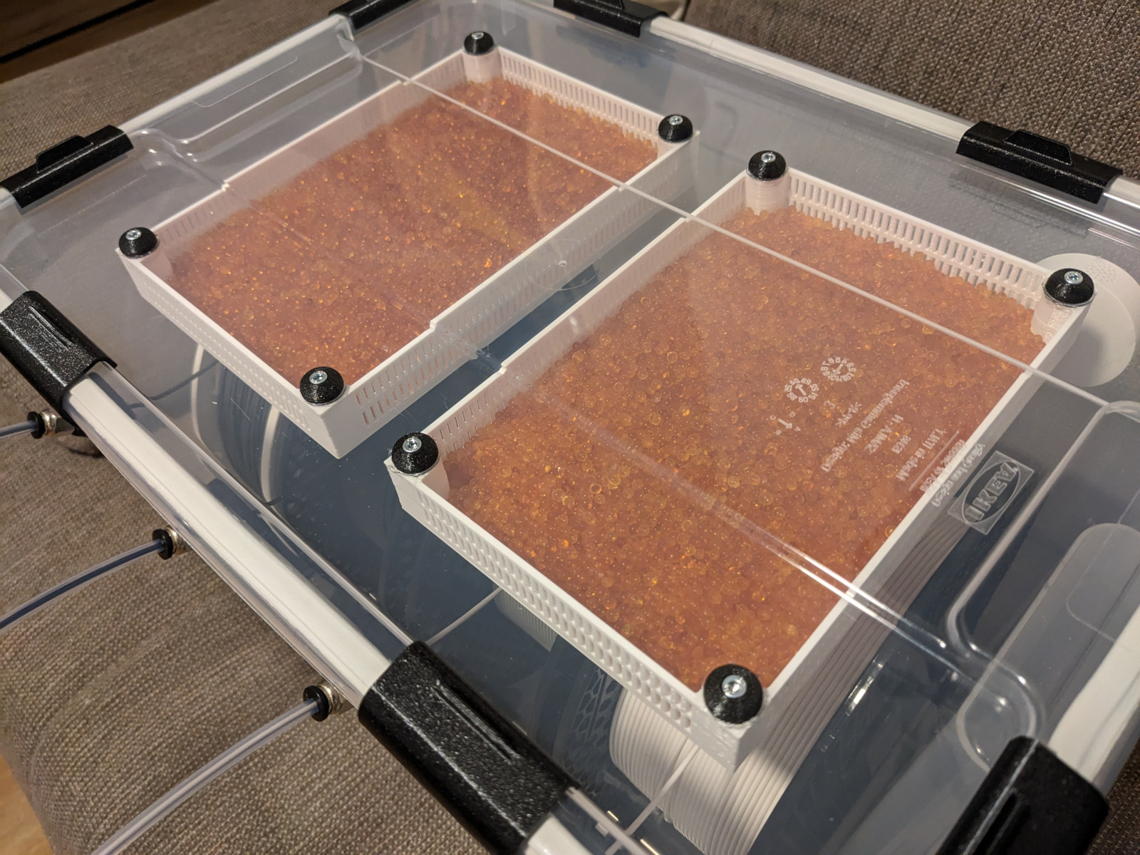 parametric silica gel box for IKEA Samla