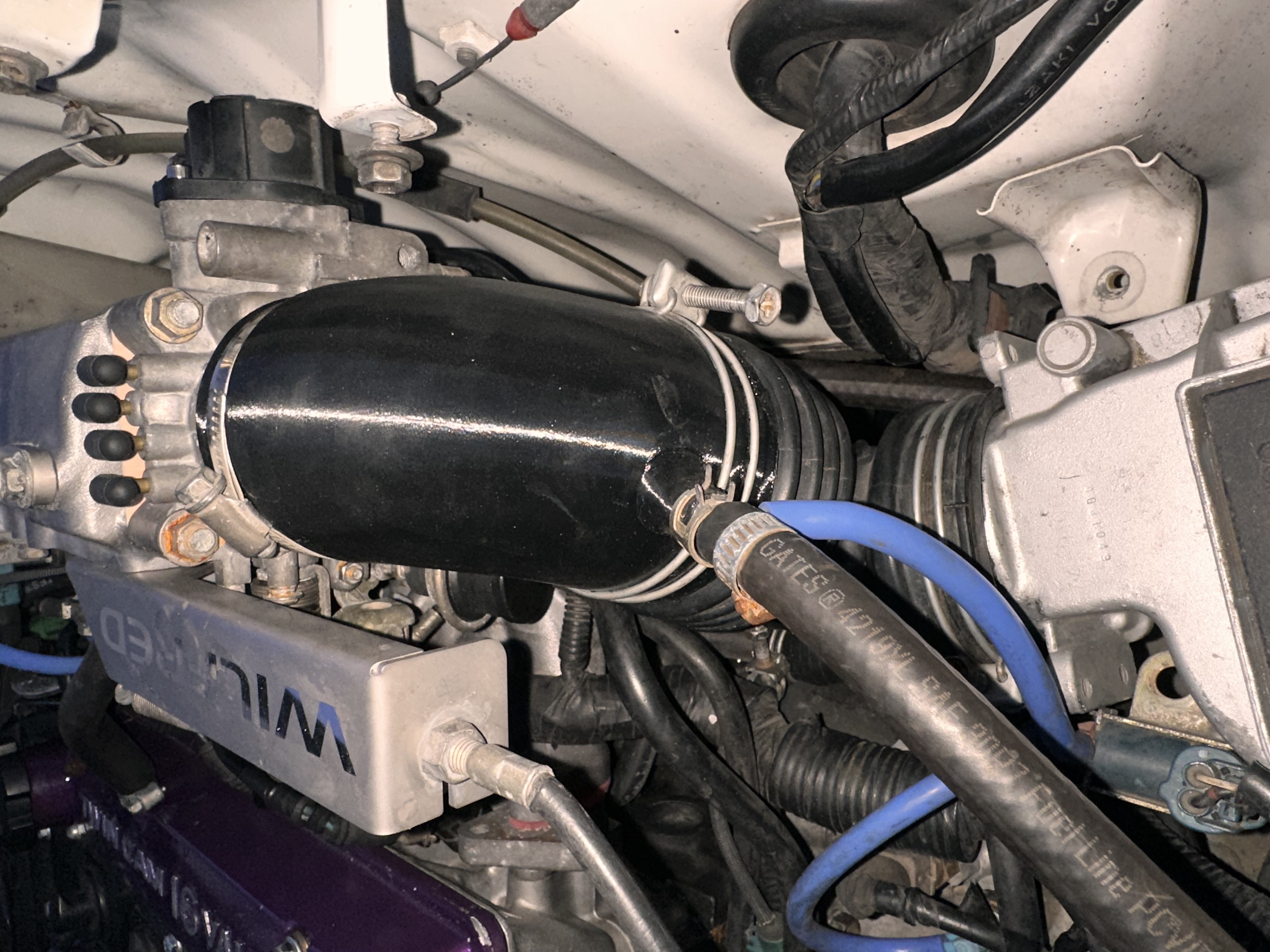 AW11 Intake Hoses MK1B. 4AGE MR2