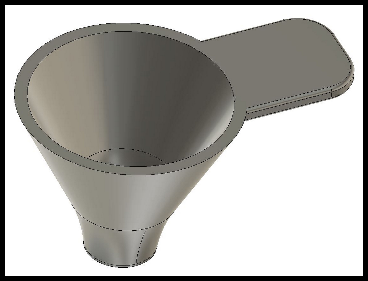 Funnel for 1000-ball bottle, 4.5 mm, v1+v2. — thumbnail 3