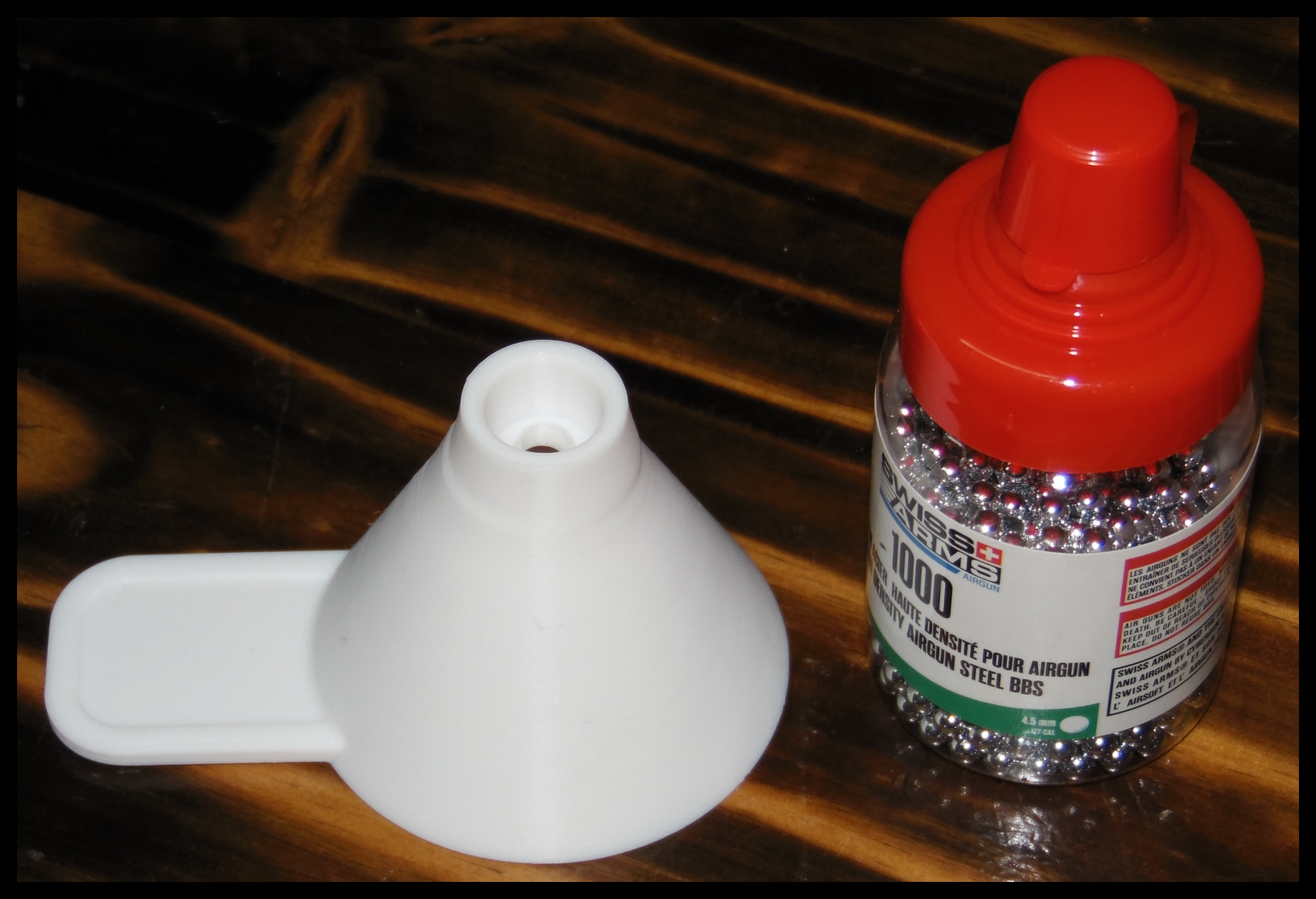 Funnel for 1000-ball bottle, 4.5 mm, v1+v2. — thumbnail 4