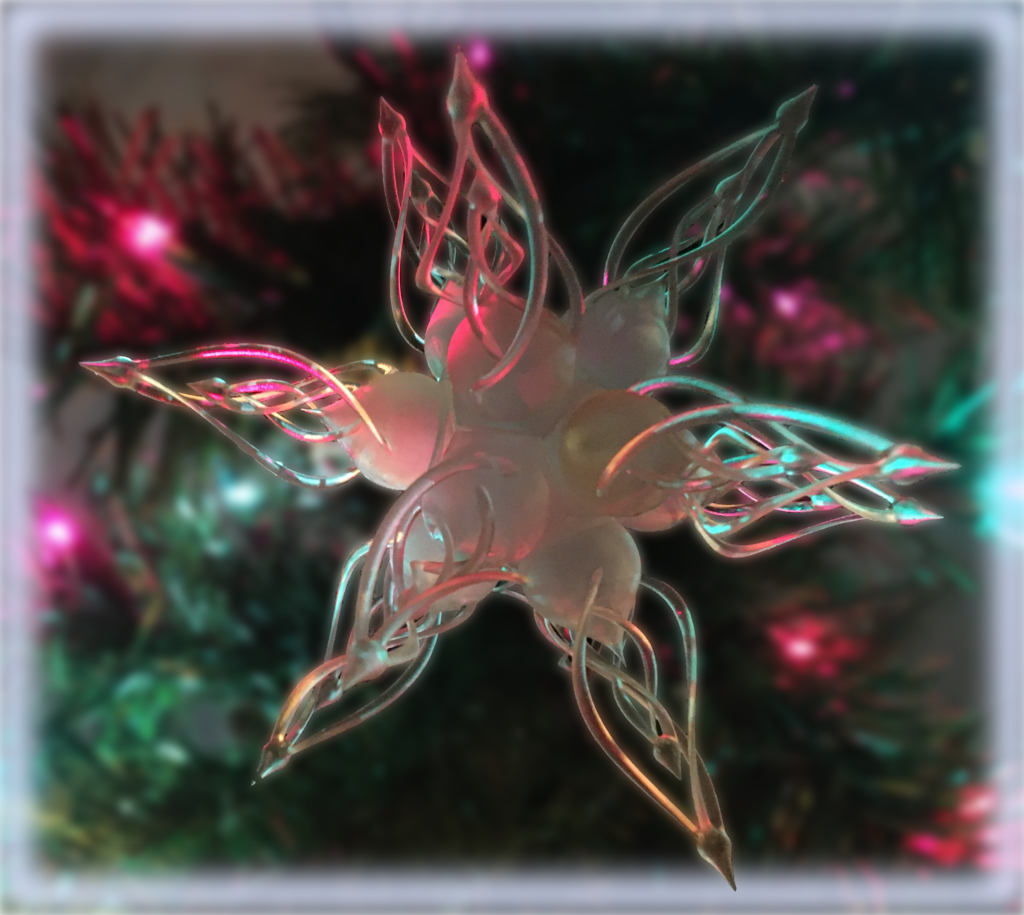 Elven Star Christmas Decoration