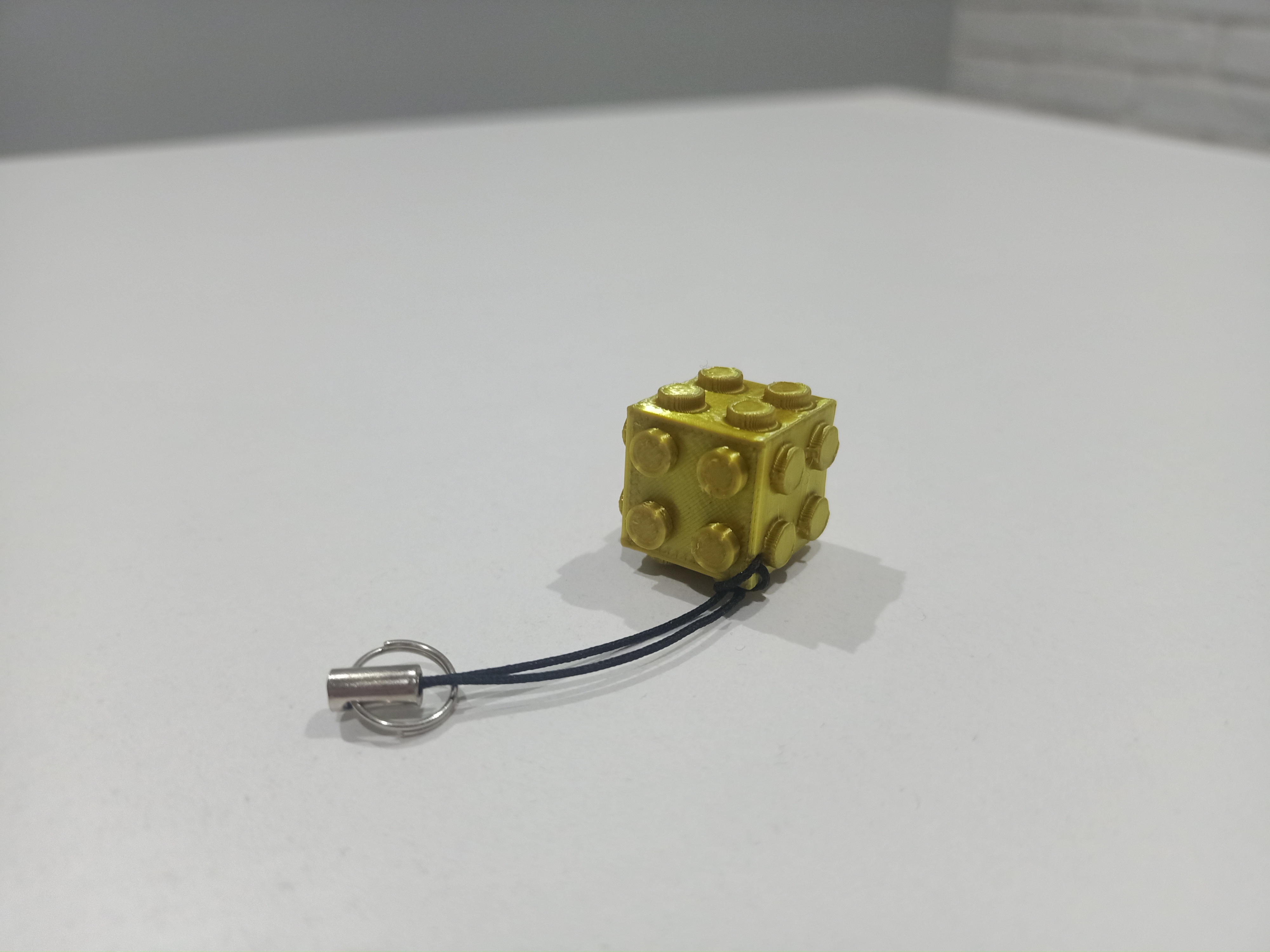CubeBrickKeychain