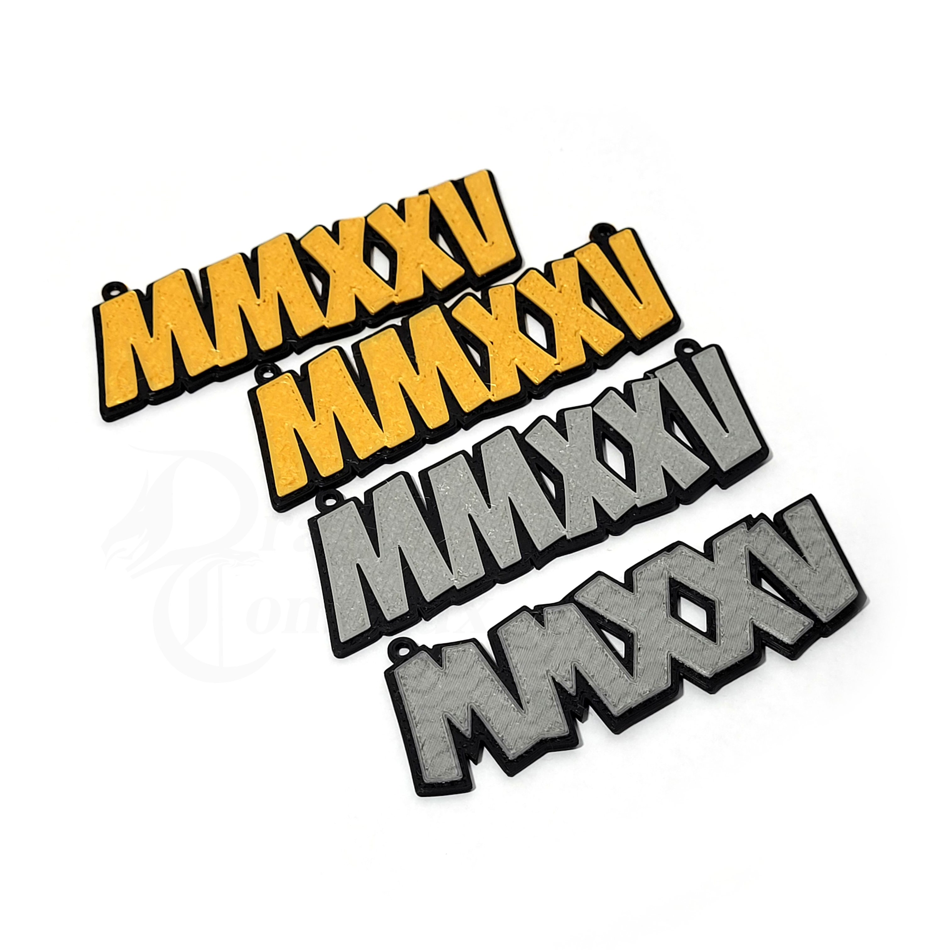 2025 MMXXV Roman Numeral Sunglasses, Pendant, and Key chain