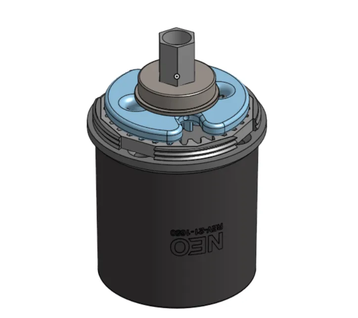 4:1 reduction planetary gearbox (FRC) by Panther1428