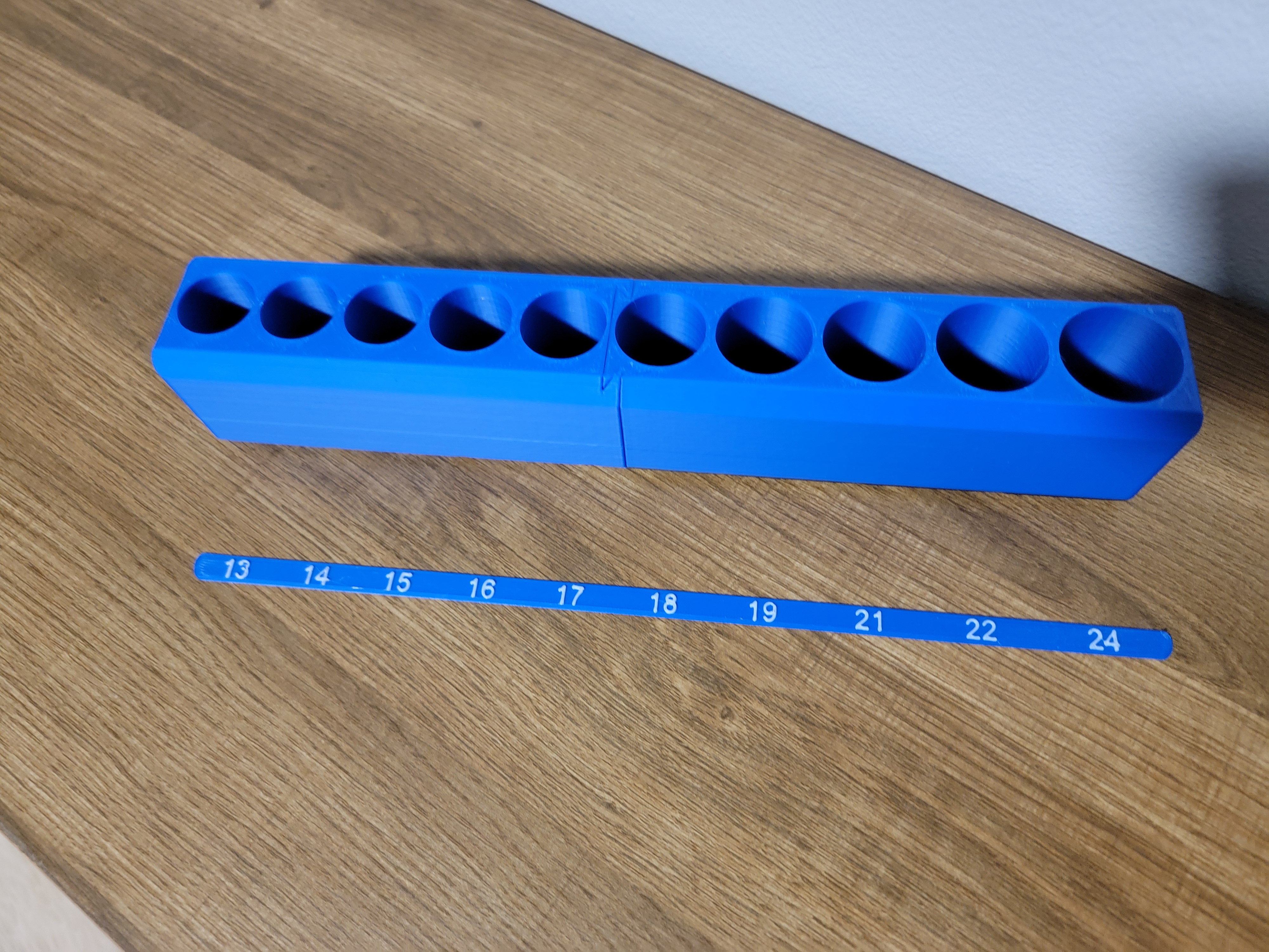 Socket Holders 1/2" Drive - Gridfinity (1 row) — thumbnail 7