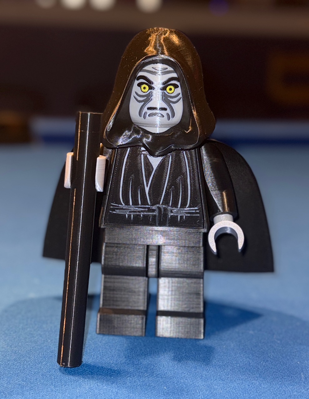 Star Wars Emperor Palpatine Brick MegaFigure (5:1 Scale)