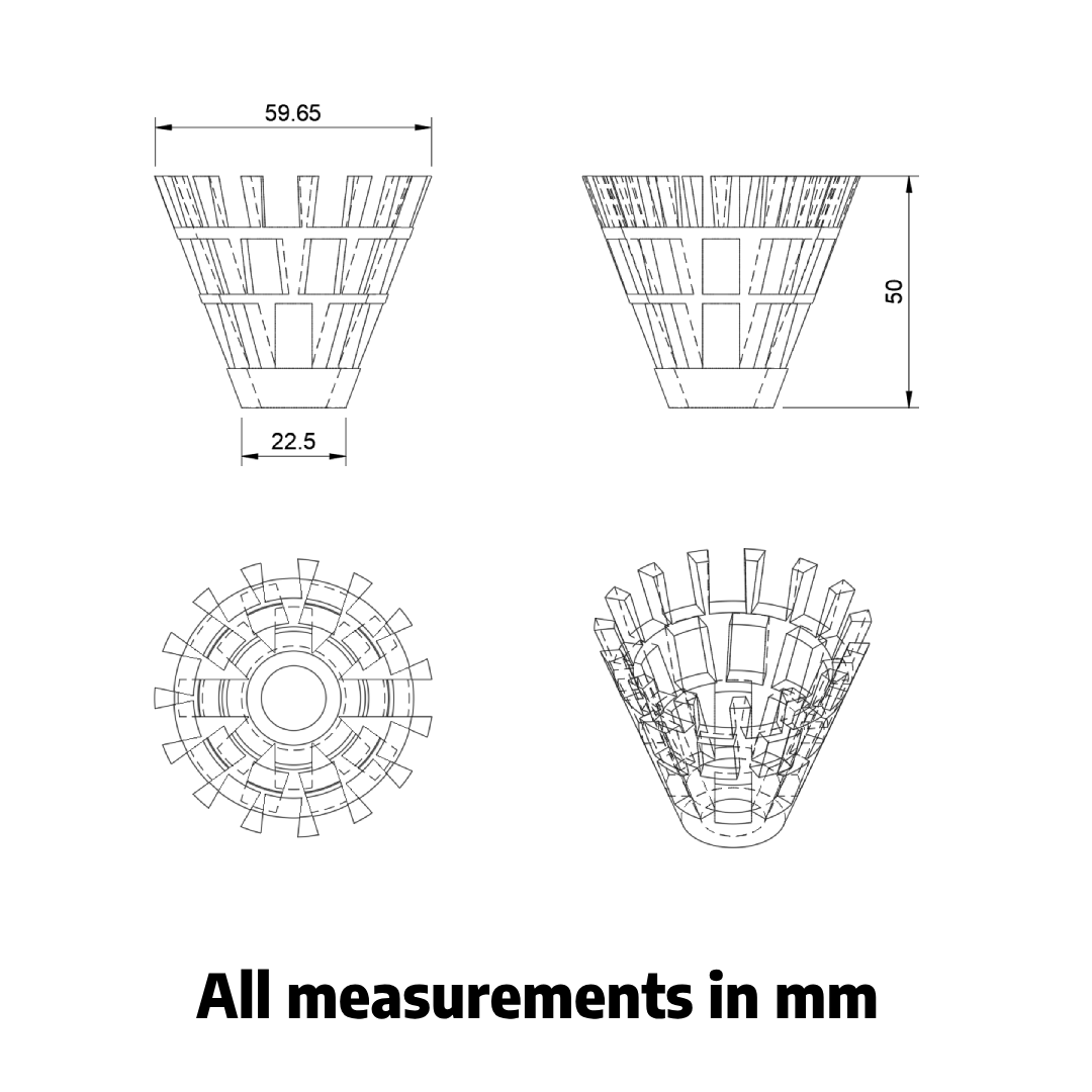 Miniatura 2 do modelo 3D Gutter Drain Guard