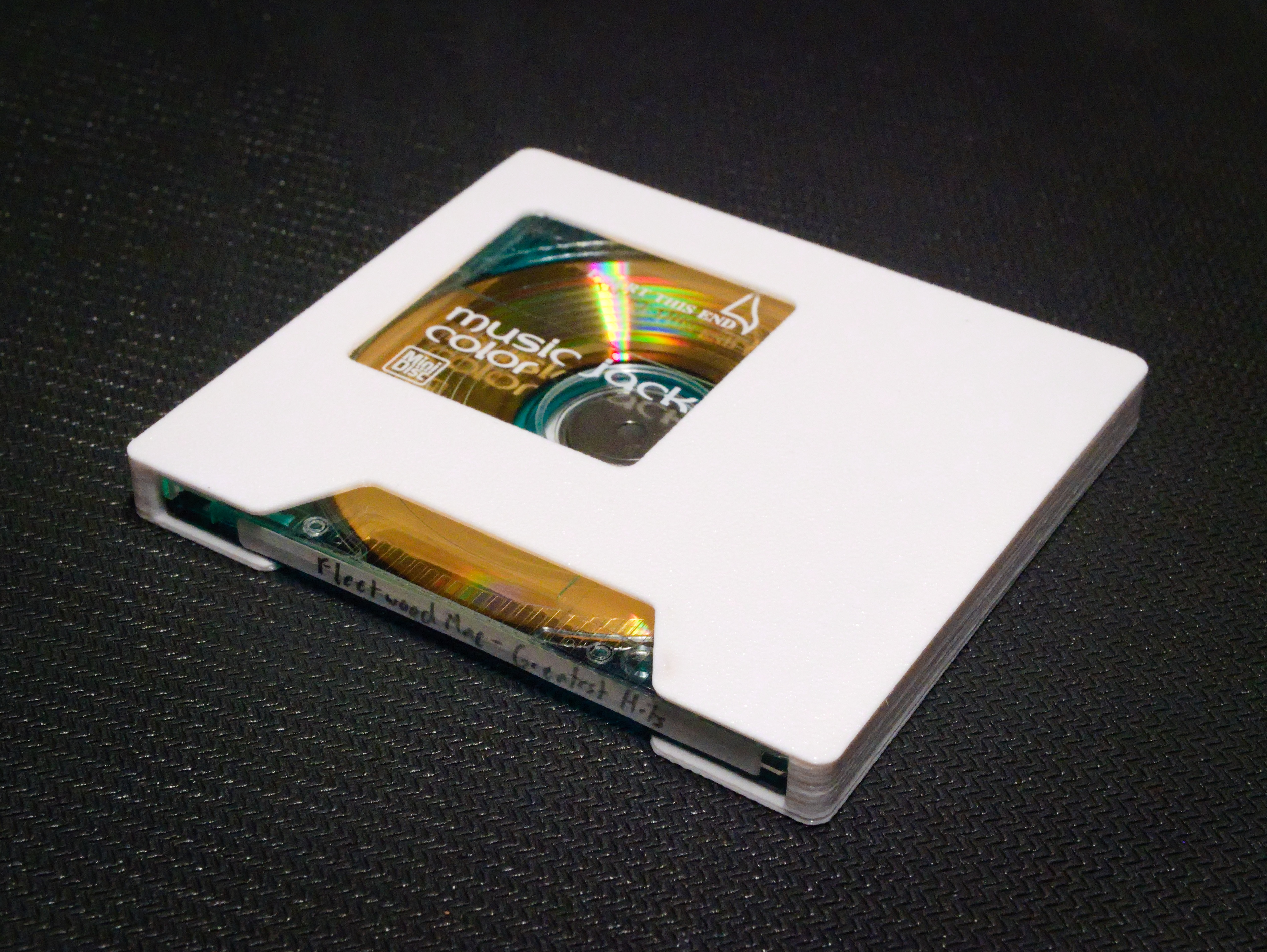 Folding MiniDisc Sleeve