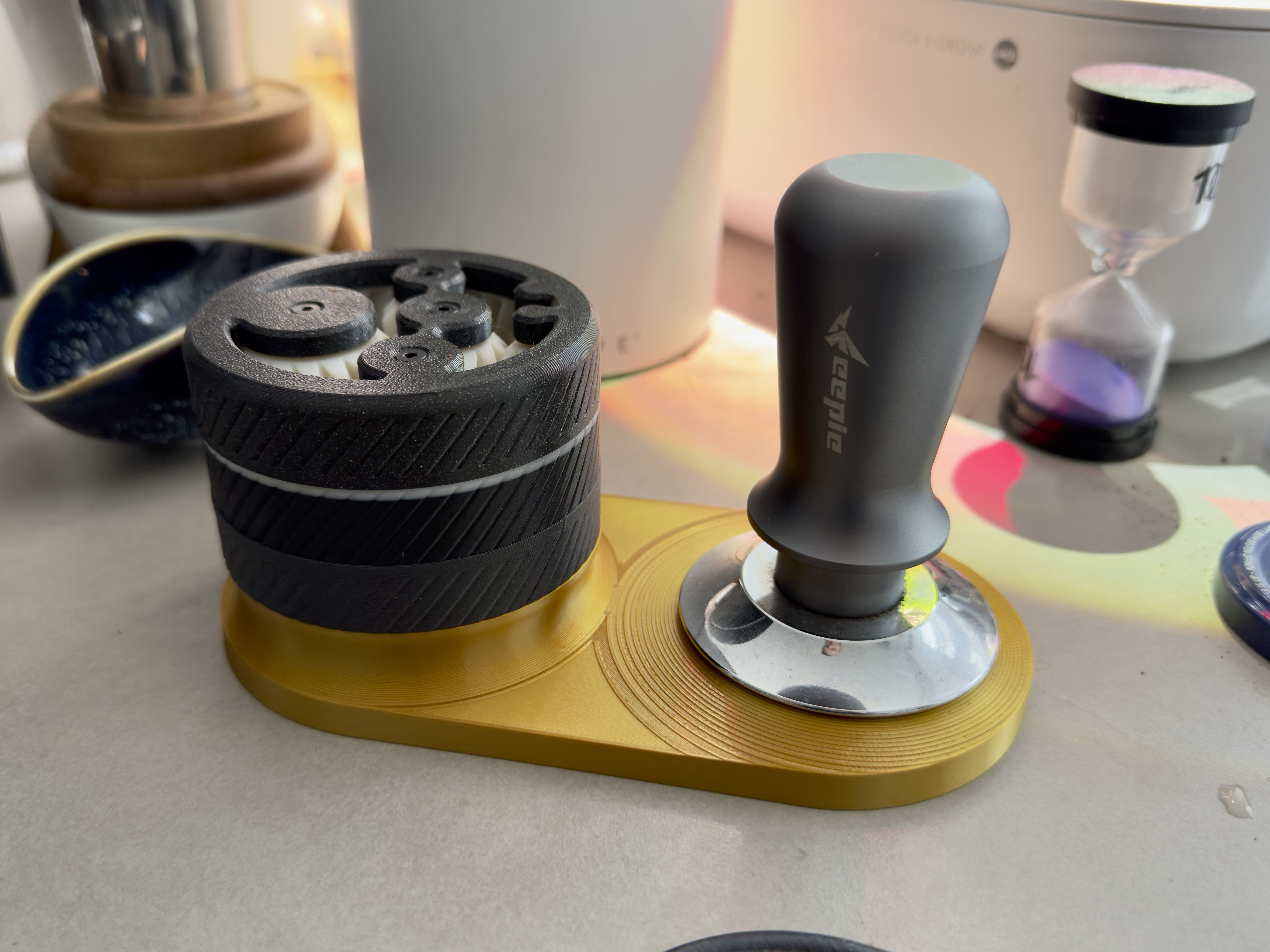 58mm Umikot + Tamper Stand
