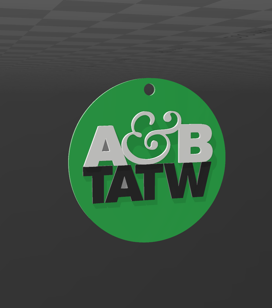 above & beyound trance around the world logo keychain