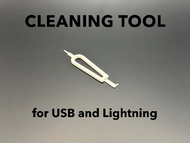 Phone Port Cleaning Tool