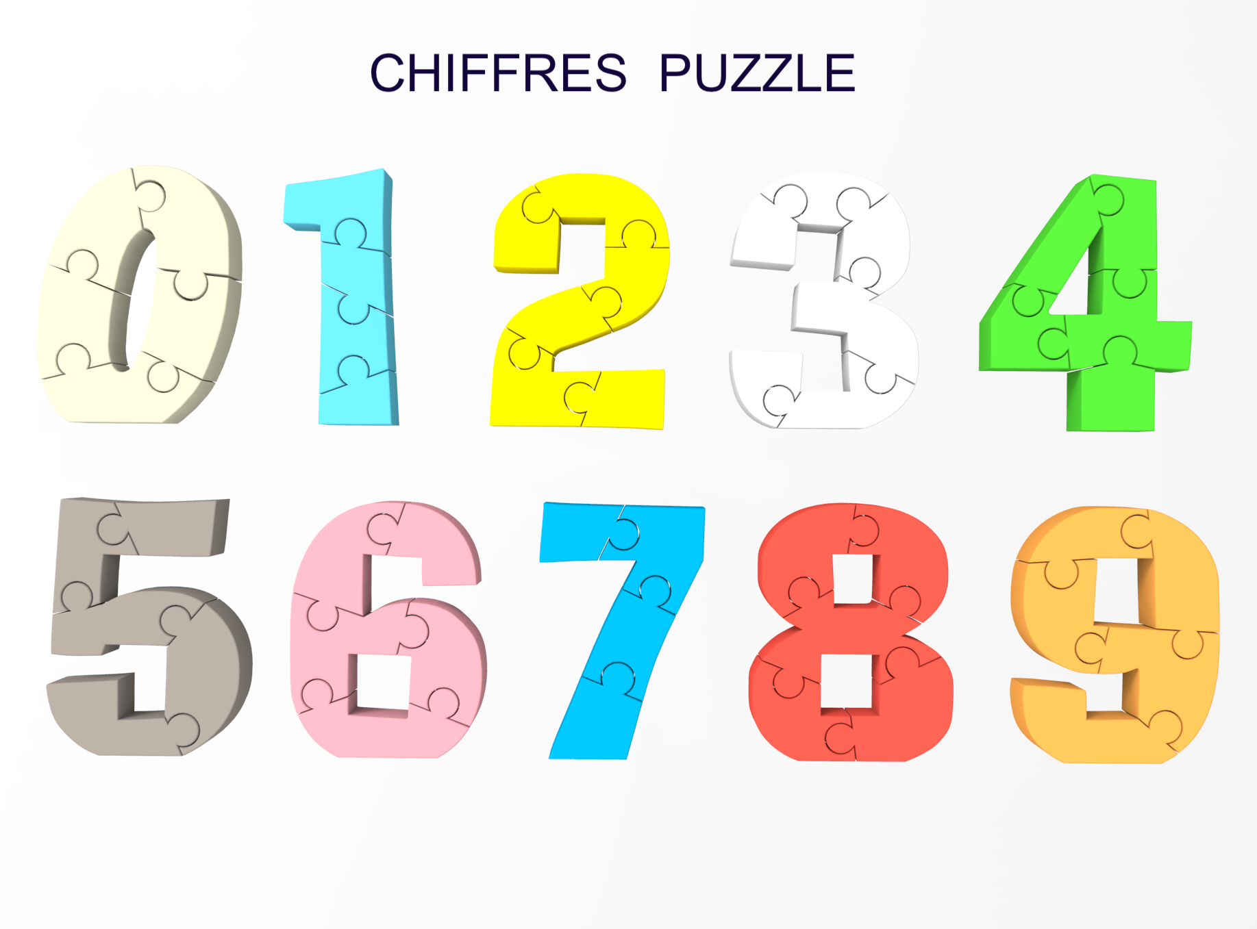 Chiffres puzzle