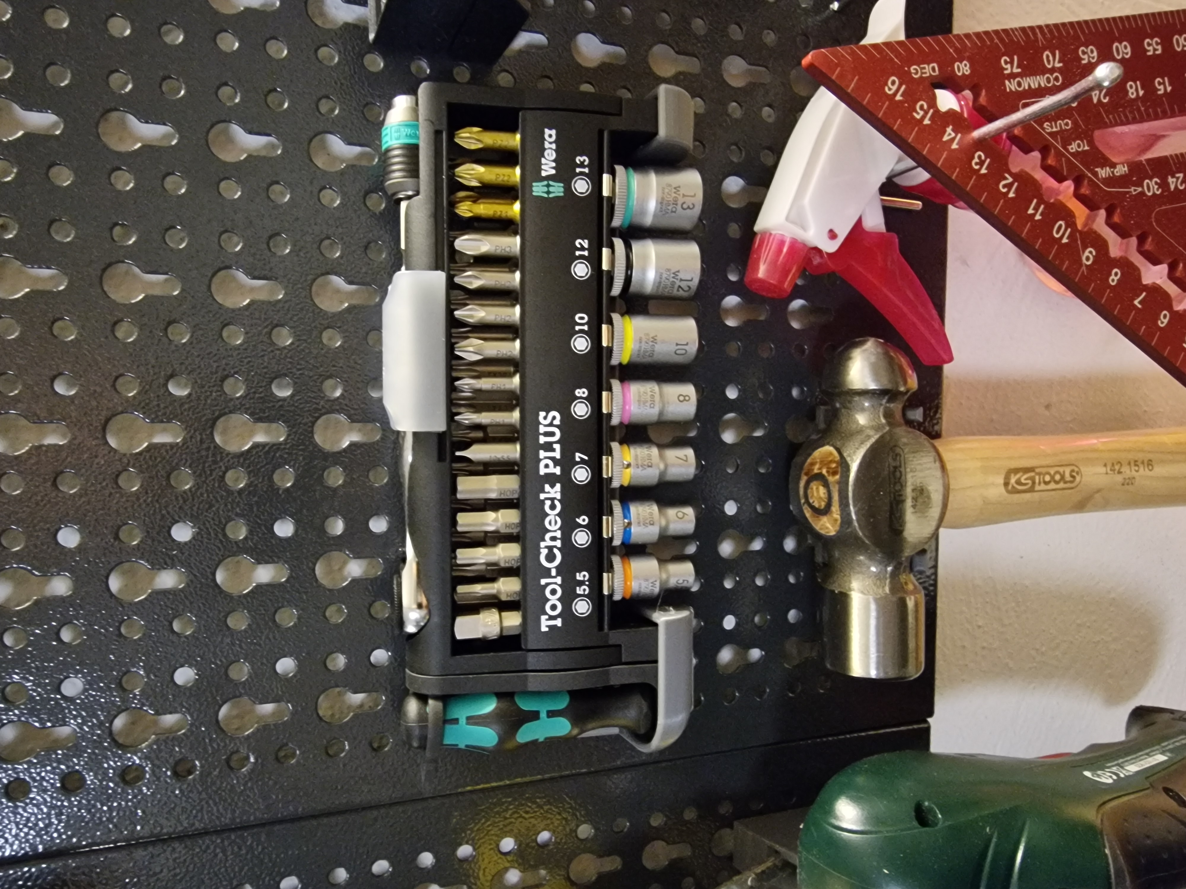 Küpper Pegboard Wera ToolCheck Plus Holder