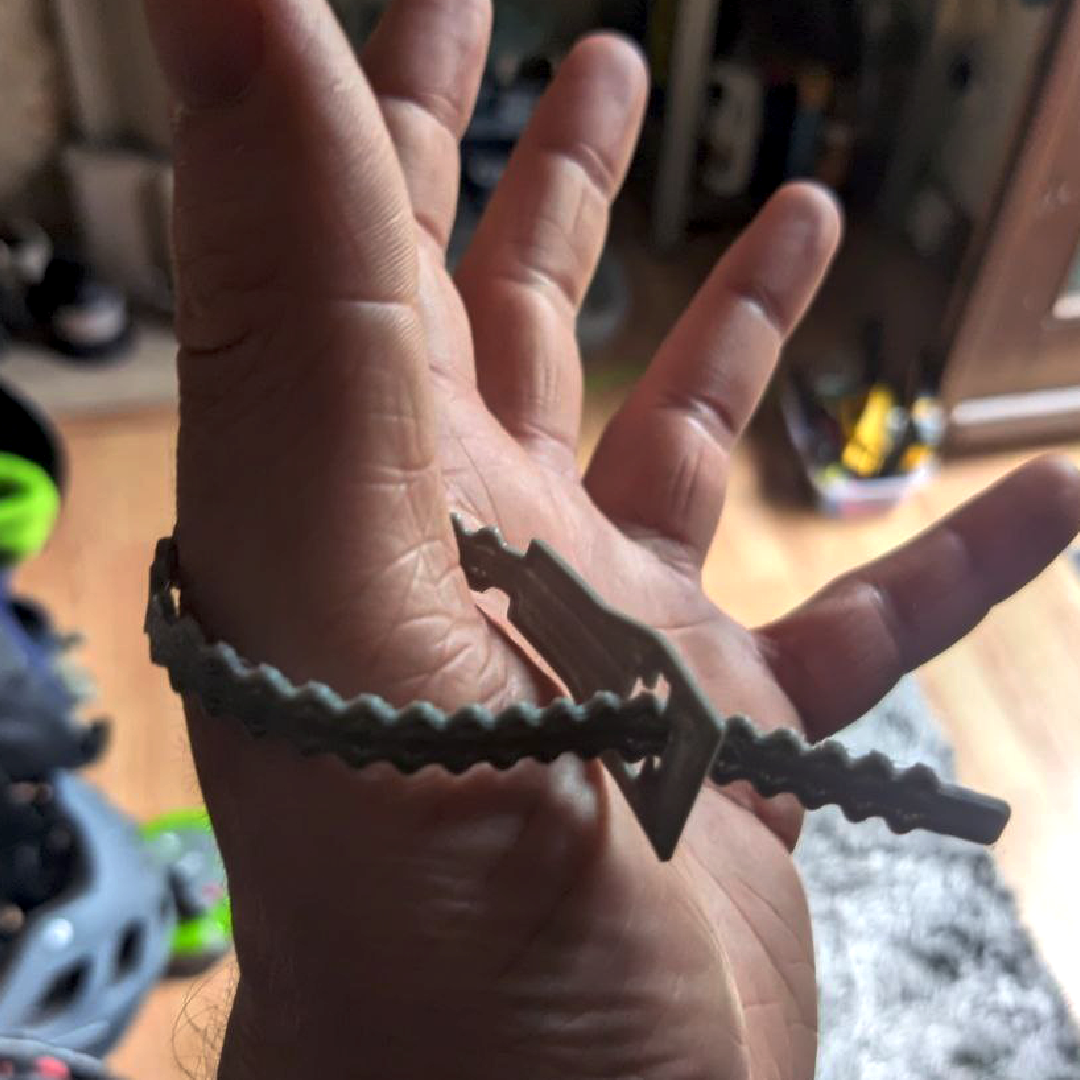 Parametric ZipTie / CableTie by inhabitworks Download free STL