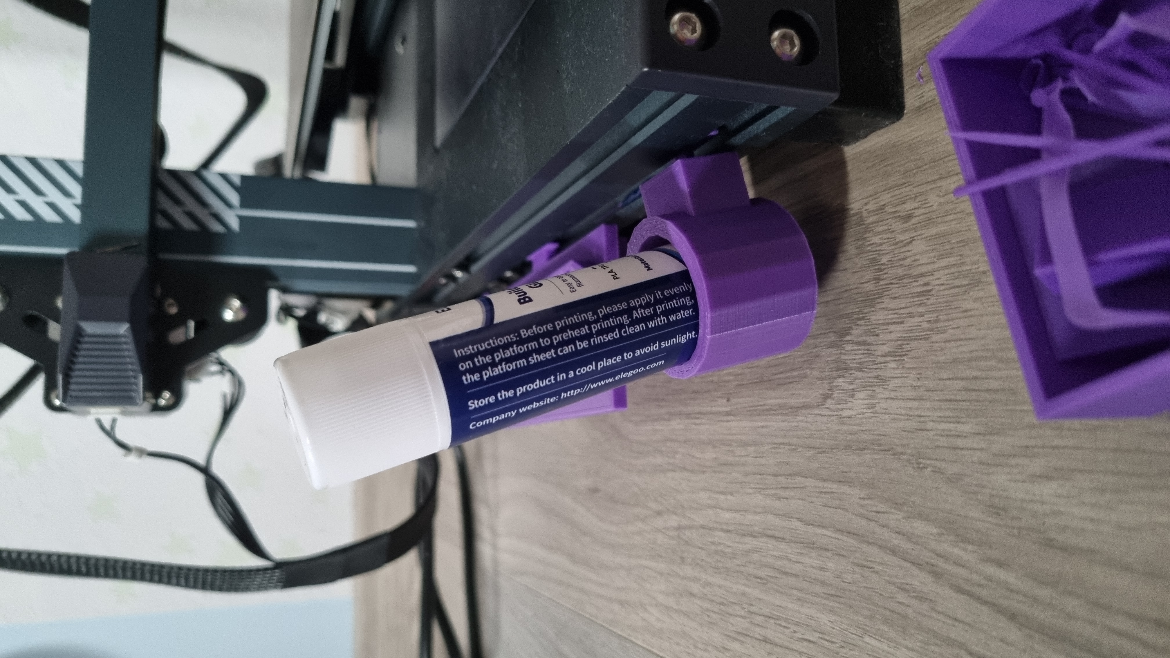 glue and scraper stand for elegoo neptune 3 pro READ Description!!!