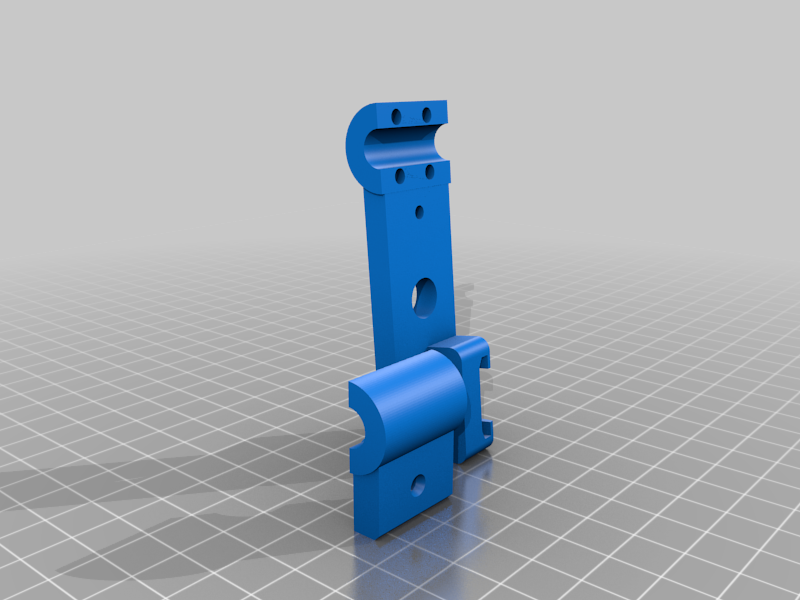 Hotshoe for 8 mm aluminium pipe