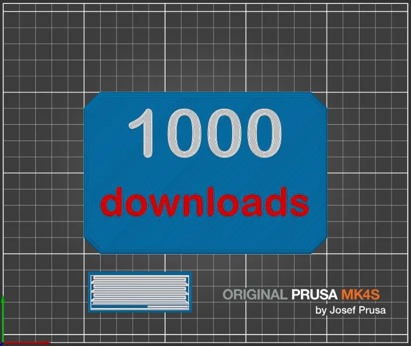 1000 Downloads by captaincorey | Download free STL model | Printables.com