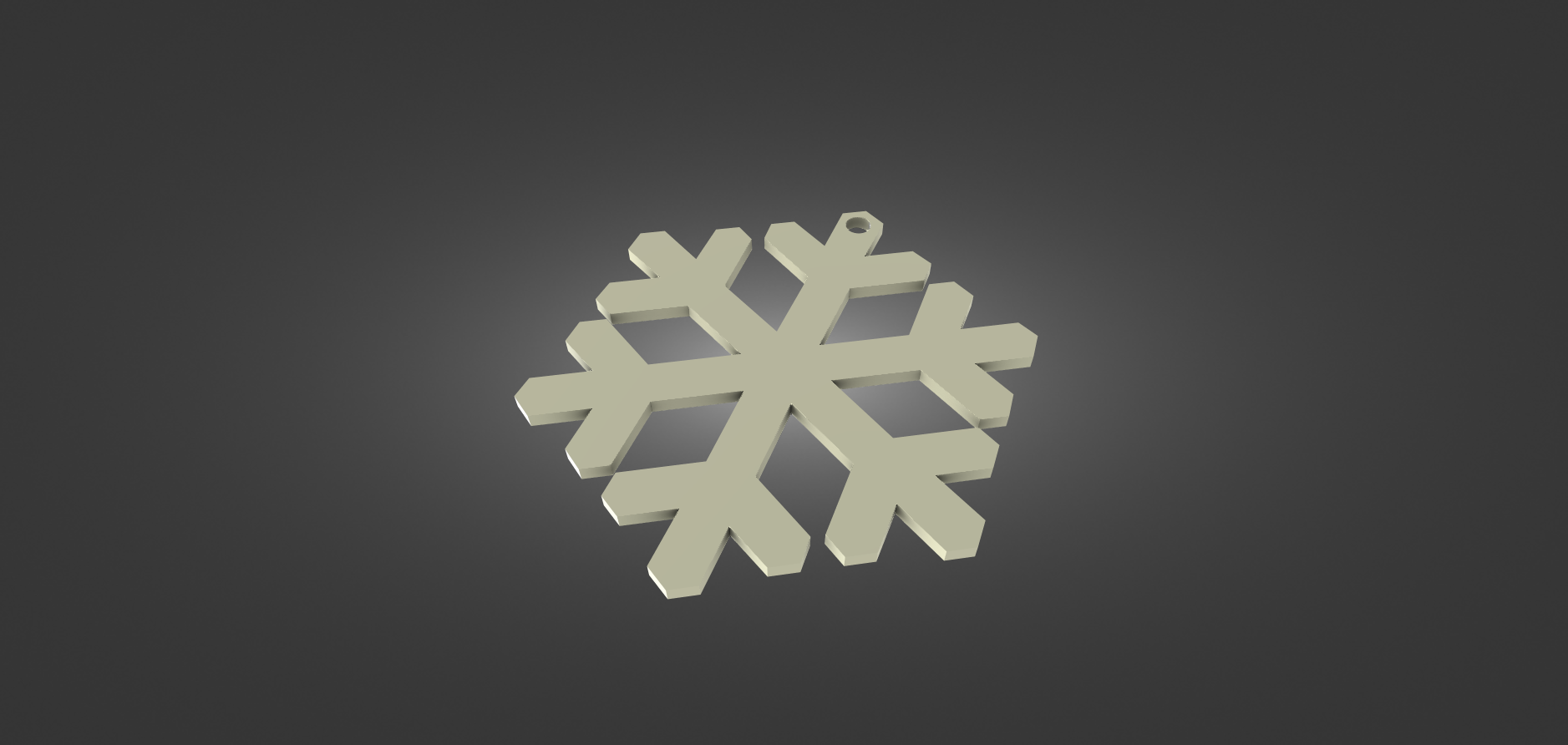 Miniatura 3 do modelo 3D Snowflakes Set