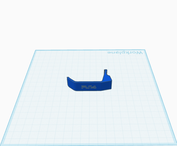 Dualshock 4 cable strain relief with PS4 logo