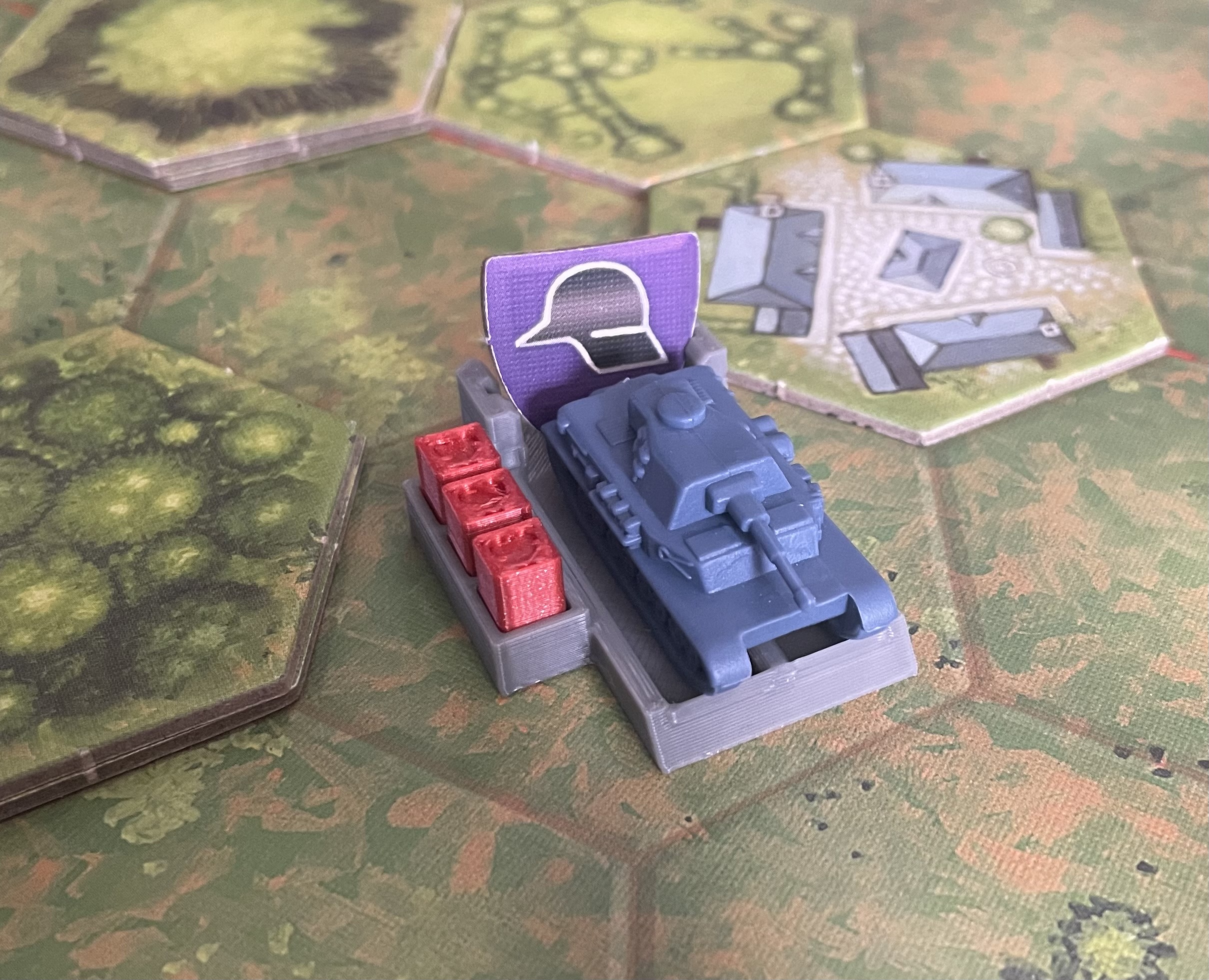 Memoir 44 Tank Tray With Health
