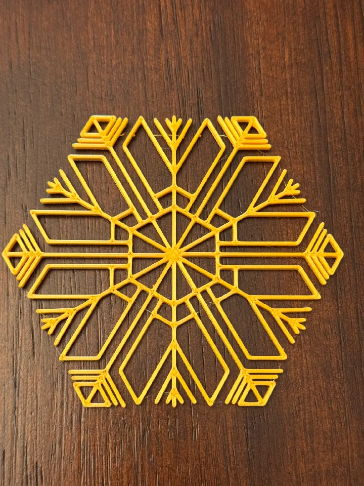 Snowflake by Whiz | Download free STL model | Printables.com
