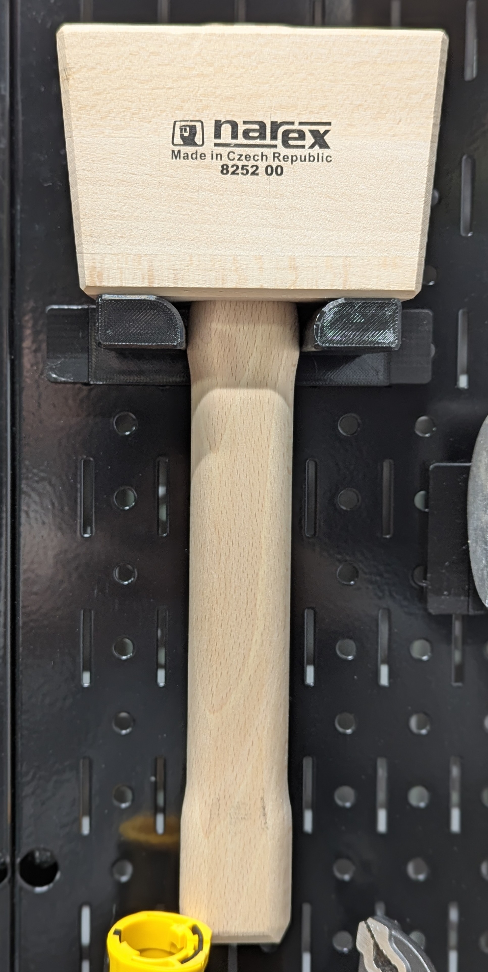 Narex Mallet Holder - Wall Control 3D model thumbnail
