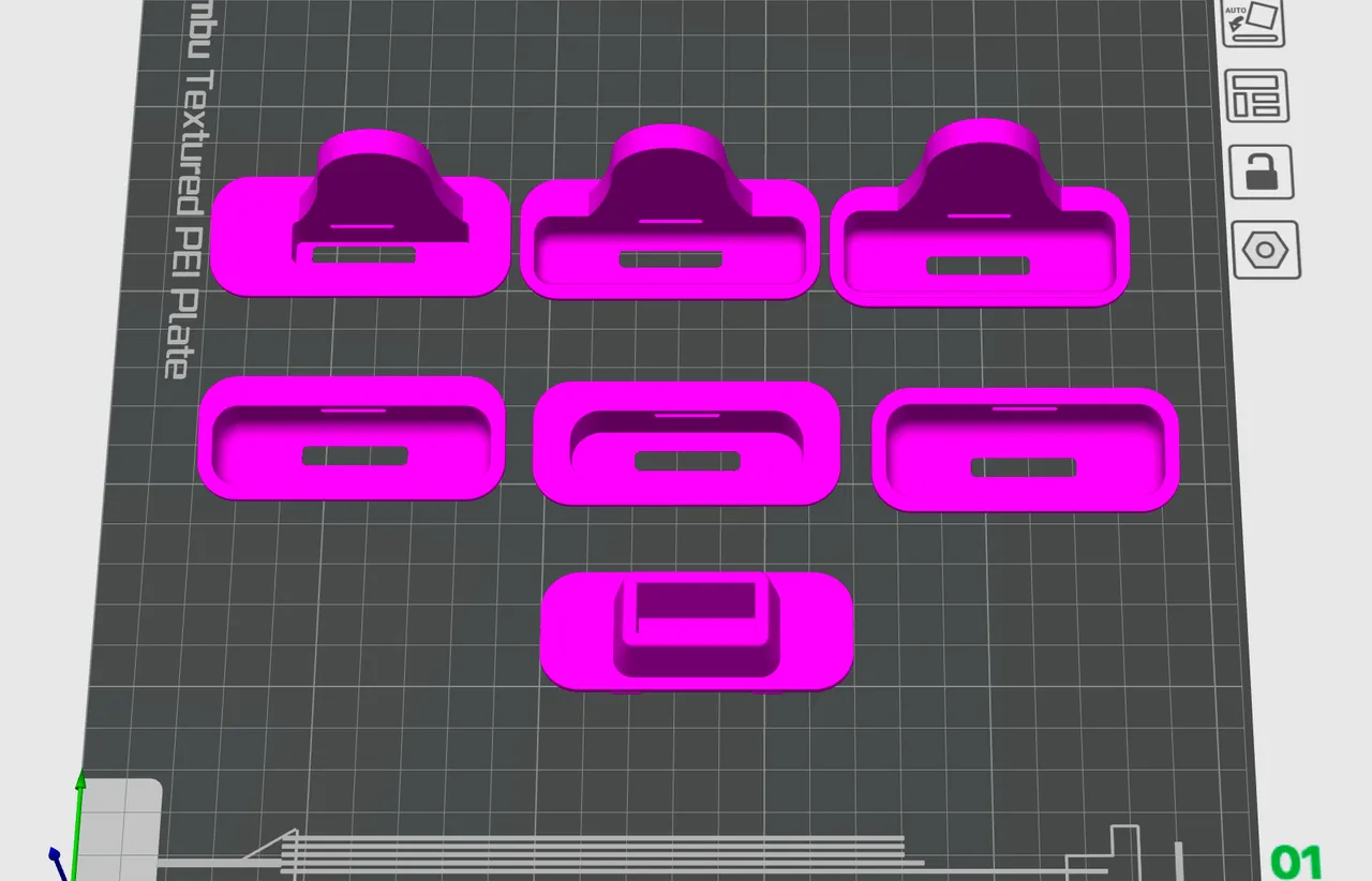 iPod Universal Dock Inserts by maxelman | Download free STL