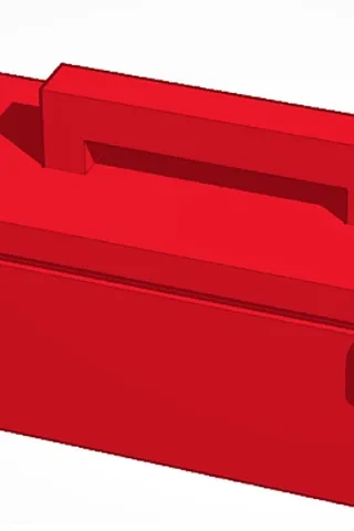 Toolbox (small) scale models for diorama 1/14, 1/16 ,1/12,1/10 by 75echo, Download free STL model