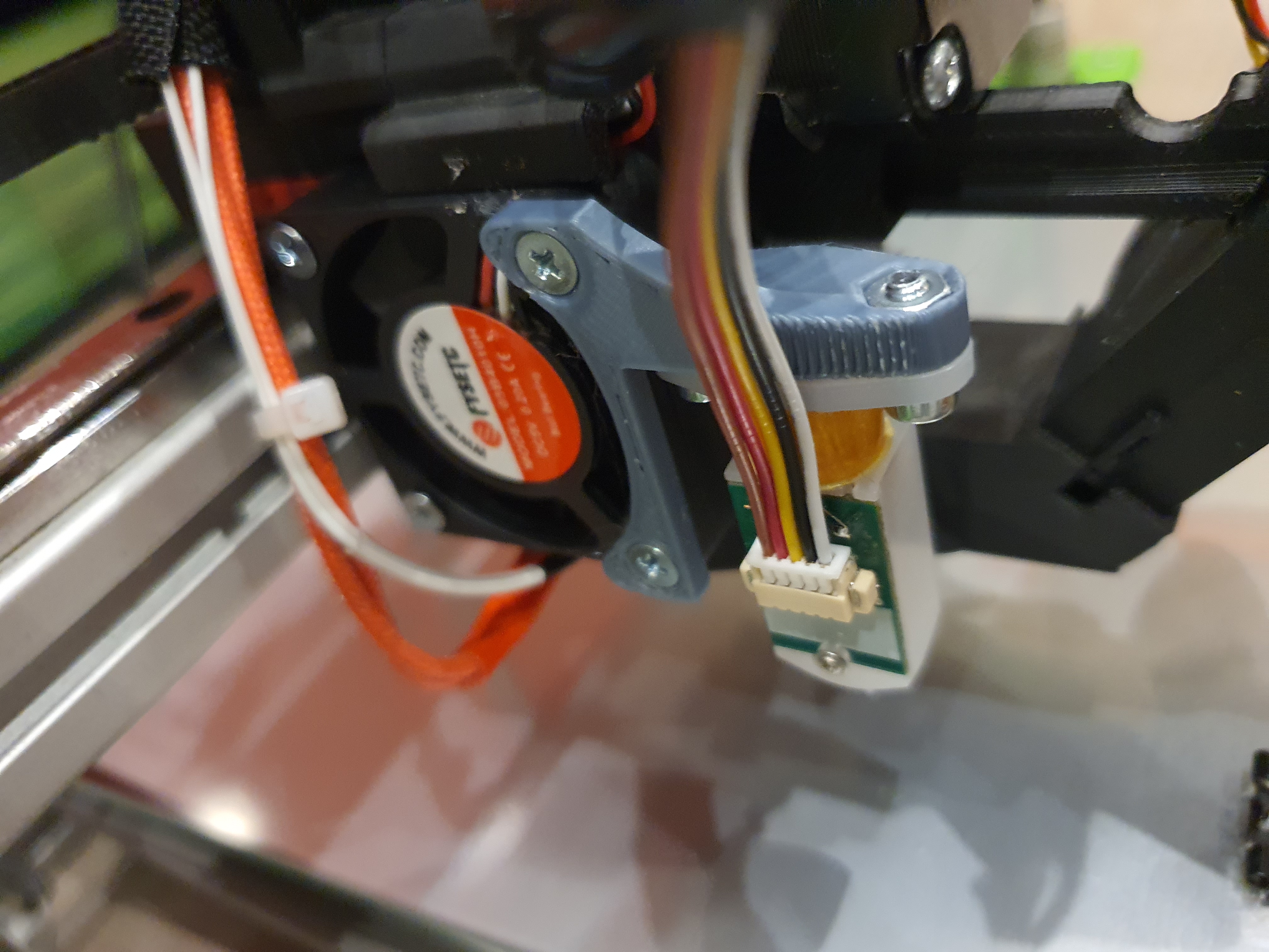 Prusa BL Touch Mount 40x40 Fan  WIP