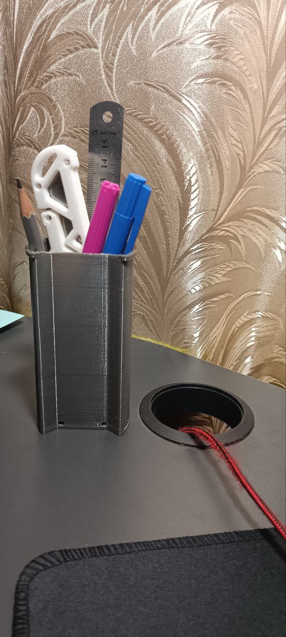 cable grommet table organizer — miniatura 2