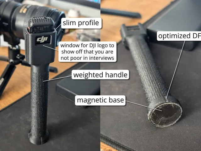 DJI Mic 2 Holder/Interview Handle