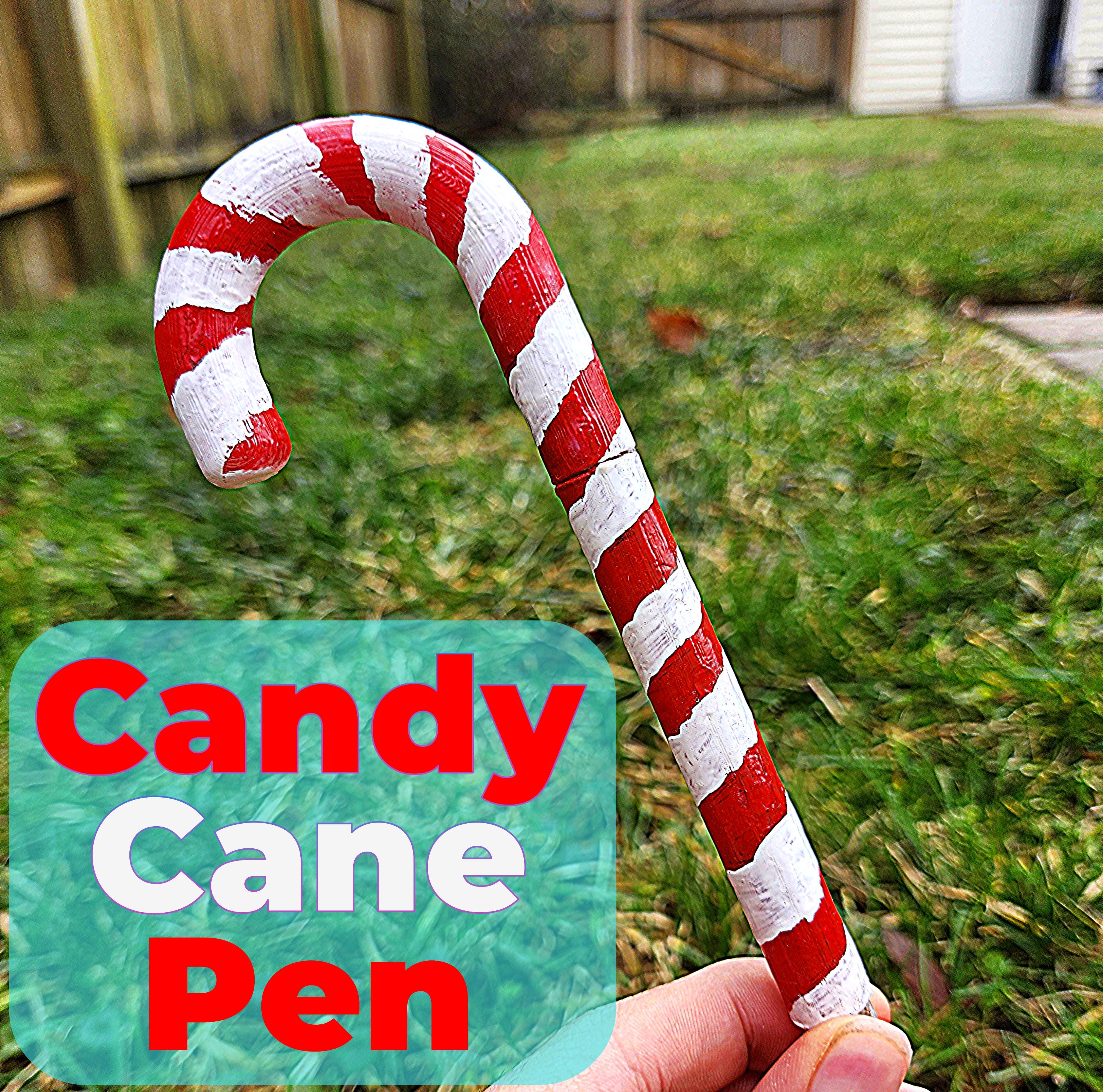 Candy Cane Pen