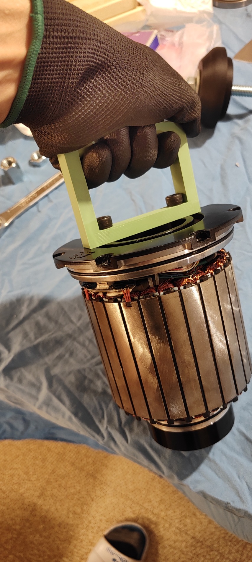 Floatwheel Adv stator puller