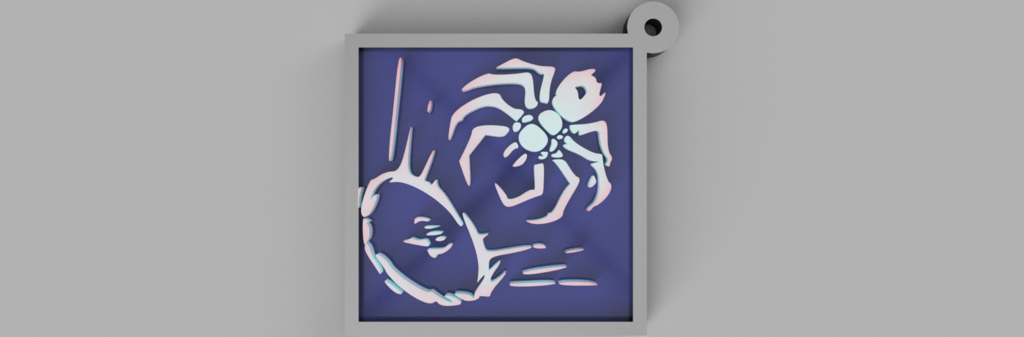 DBD Invocation Weaving Spiders Earring