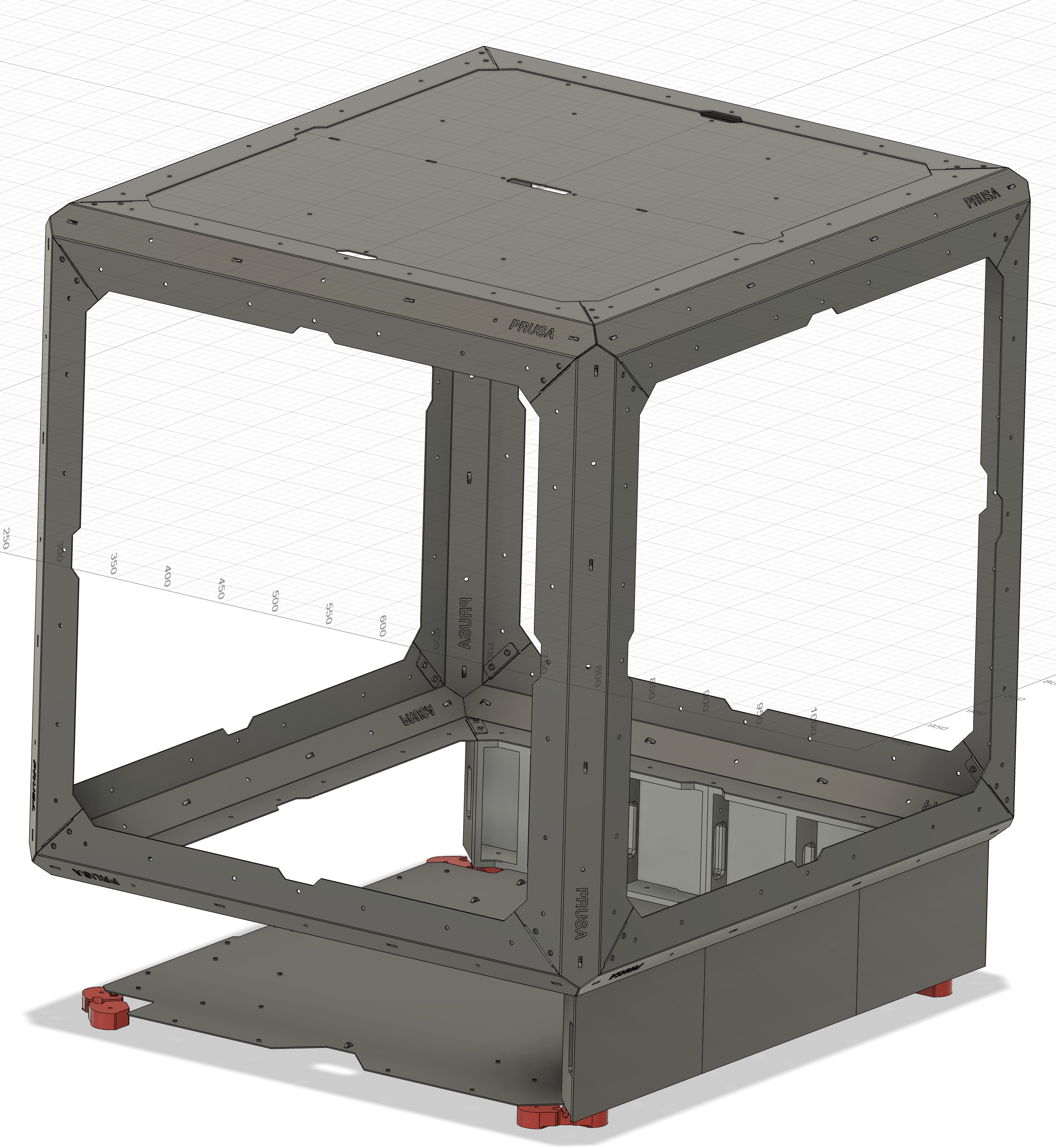 Prusa Enclosure 100mm raiser
