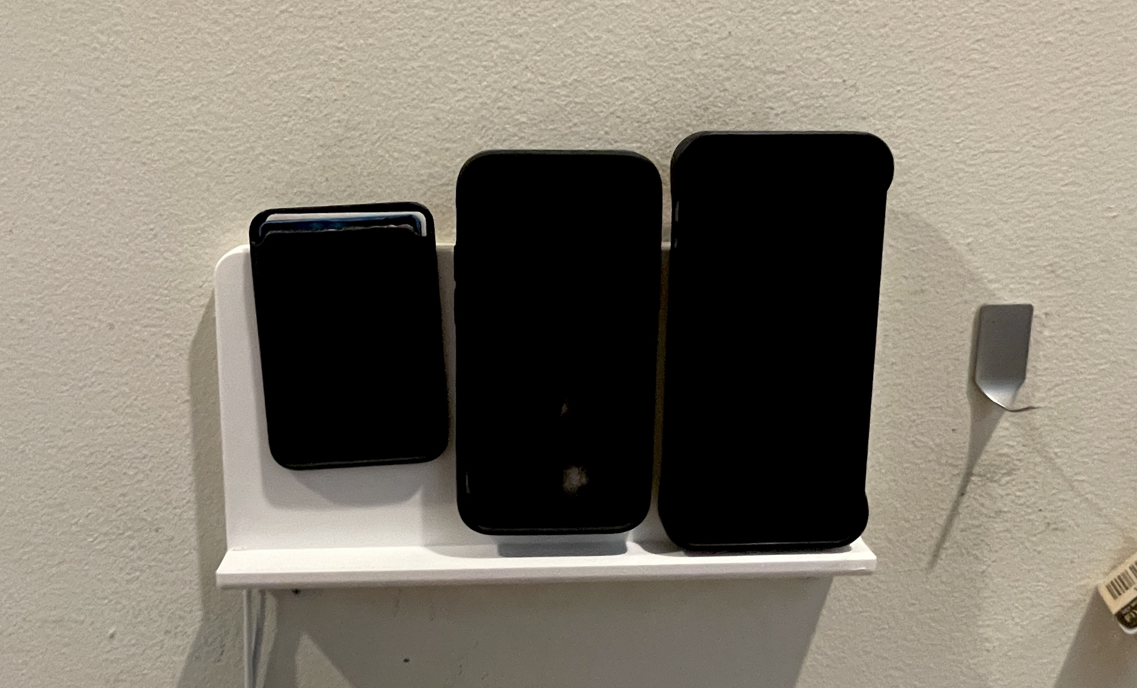 Two Phone charger and wallet holder