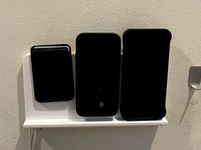 Two Phone charger and wallet holder
