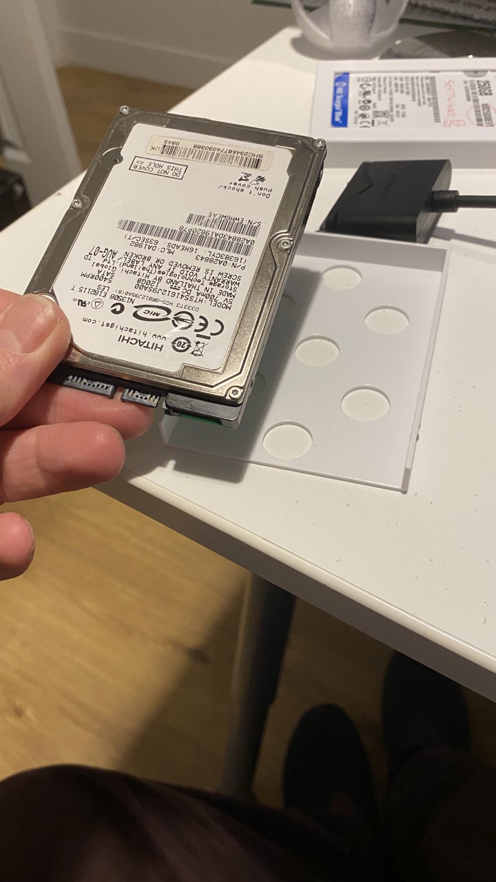 Protection Case for hard disk 2.5" by Martin Download free STL model